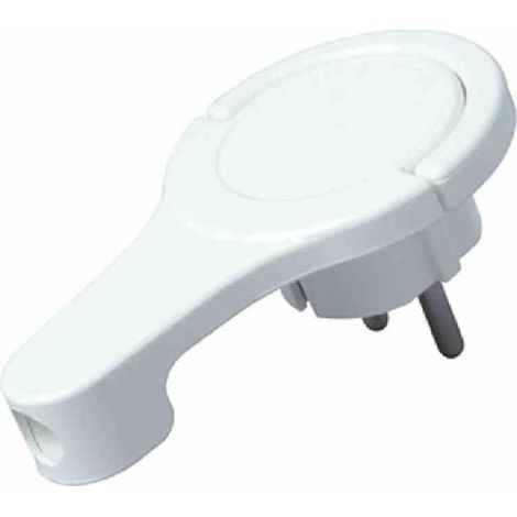 Kopp 172002037 Schutzkontakt-Flachstecker 230 V Weiß IP20 (1/4)