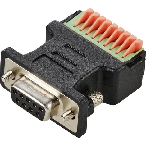 TRU COMPONENTS TC-11503204 TC-DB9-9PF Connettore SUB-D 9 1 pz. (1/2)
