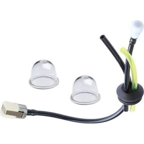 pair Kit Tuyau avec Pompe d’Amorçage pour Débroussailleuse ECHO SRM22GES SRM22GESU Moteur ED200 ED2000 EDR210 Tarière