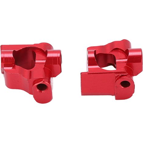 2 Pièces Moyeux Avant en Alliage Léger pour LOSI Mini T 2.0 1/18 2WD - Améliorations et Pièces de Rechange RC (1/5)