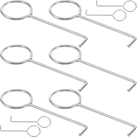Reusable Stainless Steel Lifting Hook for Floor Drains 10