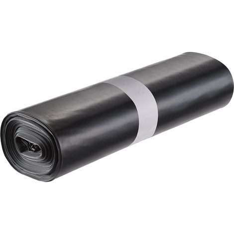 ENTSORGUNGSSÄCKE, 800 x 1200 mm, 20 St./Rl., Schwarz, Stärke: 100 (1/2)