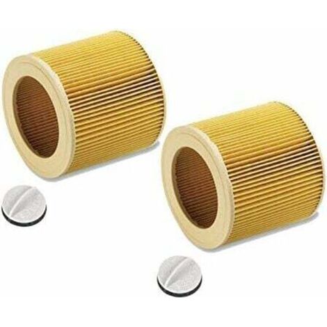 Filtre à cartouche pour Karcher WD2 wd3 MV3 etc. comme 6.414-552.0 - 2pcs (1/5)