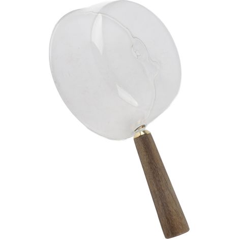 Glasmilchtopf mit Holzgriff, V-förmigem Ausguss, Nudeltopf, Kochtopf, Küchenutensil, 600 ml (1/5)