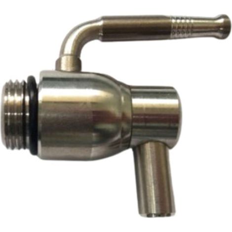 RUBINETTO ANTIGOCCIA INOX 1/2 SENZA GHIERA - 6 pezzi