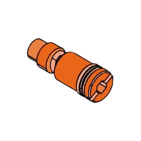 FAAC 4180395 Tappo By-Pass Completo Ottone Ricambio (1/3)