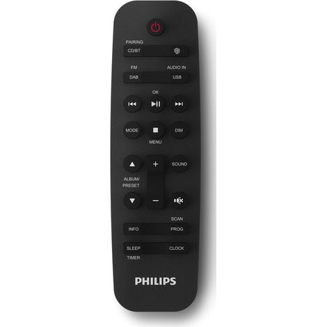 Philips TAM4505M2/12 set audio da casa Microsistema audio per la casa 80 W Nero, Grigio scuro (1/5)