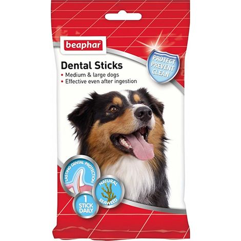 Sticchi dentali Beaphar per cani medi e grandi, 7 unitМК