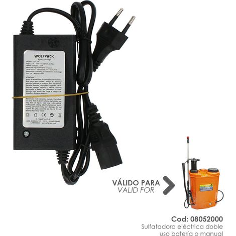 Cargador Para Sulfatadora 08052000 Sulfatadora Electrica A Bateria 12 V / 8 Amperios (1/2)