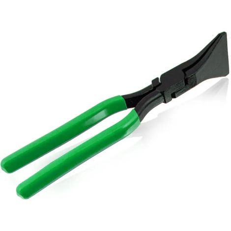 Pince pliante droite, verte, MS-18244 (1/3)