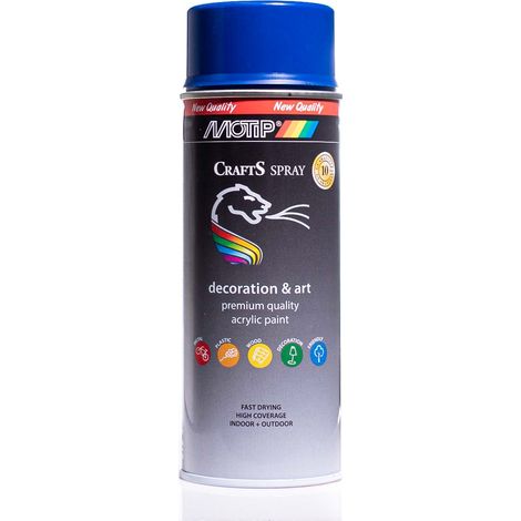 Pintura acrílica en aerosol RAL 5010 Azul 400ml MANUALIDADES (1/5)
