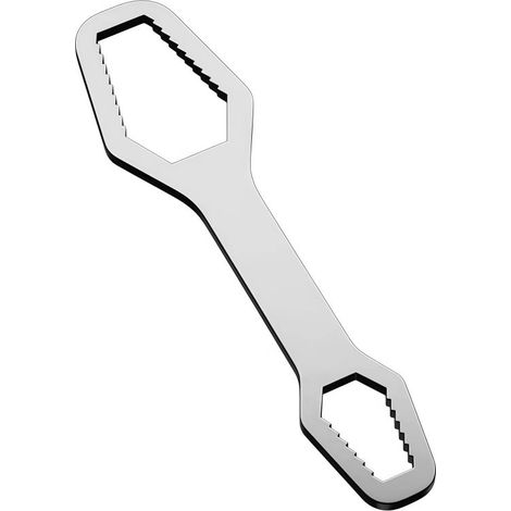 Clé à molette multifonction à double extrémité pour la maison et la voiture dans les espaces restreints (1/5)