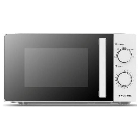 Microondas Grunkel MWG-20GRILL/ 700W/ Capacidad 20L/ Función Grill/ Blanco