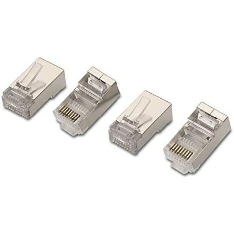 Aisens - 8-wire ftp rj45 connector cat.5e awg24 (10 pcs)