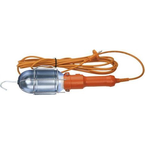 Lampada da lavoro portatile topex uso officina, garage, cantiere, 230 v, 60 w, gto 94w213