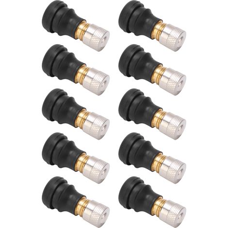 Ej.Life 10 Stück Vakuumventil für schlauchlose Reifen für Elektroroller, 2 cm lang, für Xiaomi M365 Pro, weniger als 9 mm Durchmesser