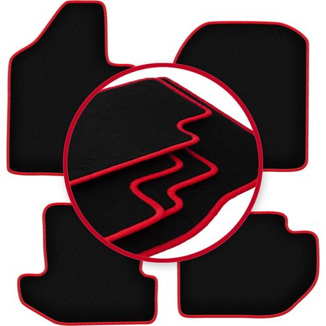 Tappetini auto CARLUX-RED per: Suzuki Samurai fuoristrada (1981-1998) (1/5)