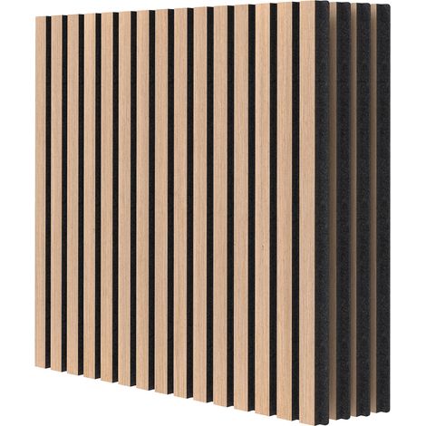 COSTWAY 60 x 60 cm Sound Absorbing Panel 4 Pack Acoustic Panels for Walls