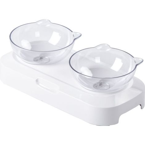 Gamelle pour animaux de compagnie double gamelle pour chat et chien (1/5)