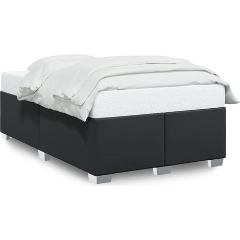 Maison Exclusive - Giroletto senza Materasso Nero 120x190 cm Similpelle (1/5)