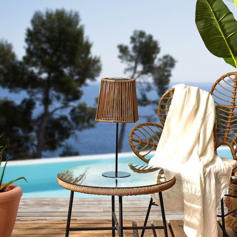 Lampe - HOME DECO FACTORY - Solaire - Beige (1/5)