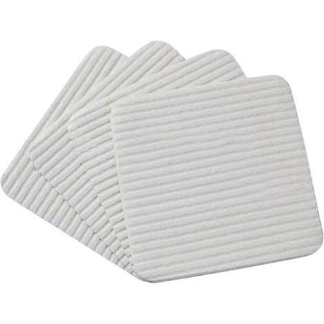 Lot de 8 bandes antidérapantes lavables pour tapis et moquettes, fixation invisible (1/5)