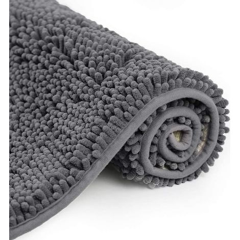 Tapis de bain, absorbant, 50 80cm, tapis de salle de bain (1/5)