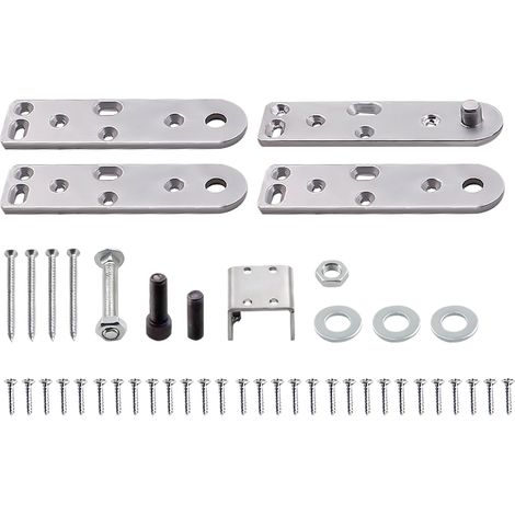 1kit de charnière à pivot for porte de bibliothèque cachée, porte secrète 500lb (1/5)