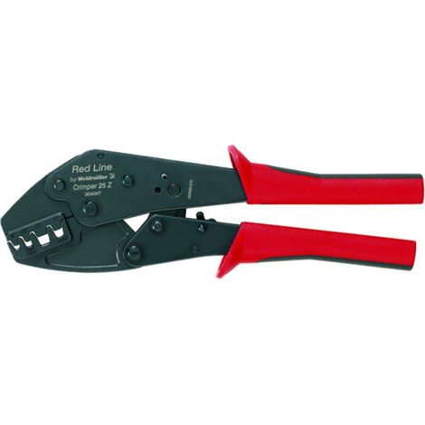pince à sertir - pour embouts jumelés en plastique de 6 à 25 mm2 - weidmuller 9040470000 (1/2)