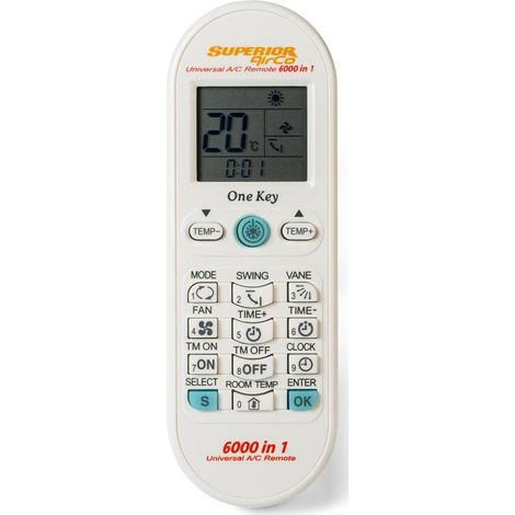 TELECOMANDO PER CLIMATIZZATORI "AIRCO 6000in1"