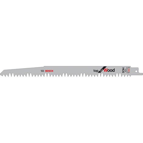 BOSCH 2 LAME S1531L LEGNO MM.190 X SEGA GATT.  CF 1,0