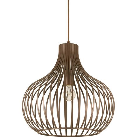 Ideal Lux Onion - 1 Licht Decke Anhänger Braun (1/2)