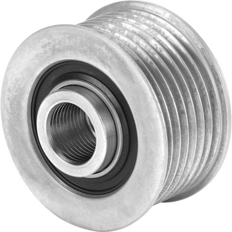 Poulie d'embrayage d'alternateur F-587493 de remplacement compatible Nissan Pathfinder, Qashqai, NP300 Navara (1/5)