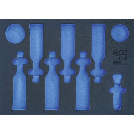 BGS Werkstattwageneinlage 3/3 leer für Bier / Chips / Erdnüsse und Flaschenöffner - 4190-1 (1/3)