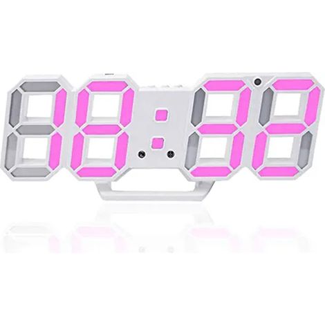 3D-LED-Digitaluhr, neue elektronische Uhr, Wanduhr mit Stereoeffekt - 3D-LED-Digitaluhr, neue elektronische Uhr, Wanduhr mit Stereoeffekt (1/5)
