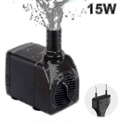Pompe submersible neuve 2023, avec cordon d'alimentation pour fontaine, Takumi, 15 W (1/2)