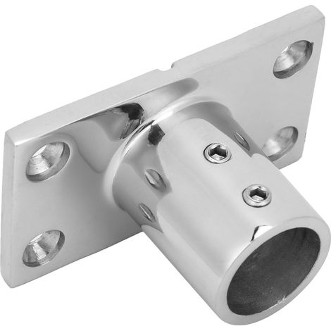 Bootsreling-Befestigung Edelstahl 316 90 Grad rechteckige Marine-Bootsreling-Basis (1/5)