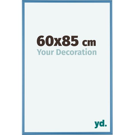 yd. - Cadre photo 60x85 - Bleu Acier - Aluminium - Kent (1/5)