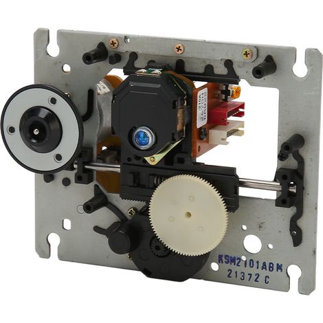 Lentille laser de tête de lecture optique de remplacement professionnelle pour lecteur DVD/CD, plateau simple avec support.