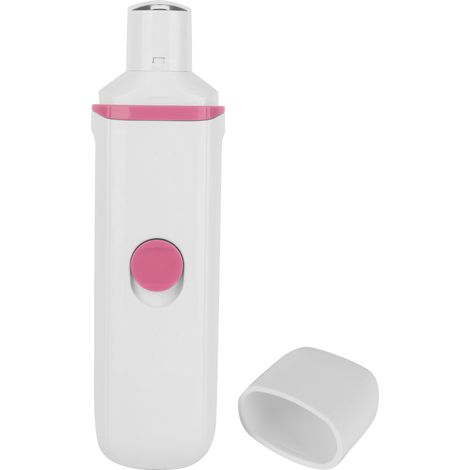 Polisseuse à ongles pour animaux de compagnie (chiot/chat), lime électrique silencieuse, accessoire de manucure pour animaux, rose (1/5)