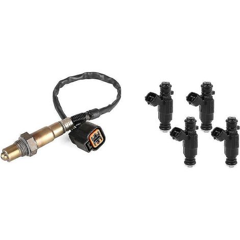 1 sonde lambda 39210-22610 pour Hyundai Accent Spectra5 et 4 injecteurs de carburant 35310-22600 (1/5)