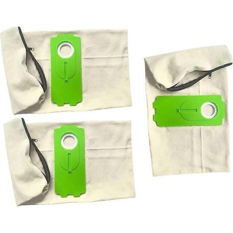 Lot de 3 sacs à poussière de rechange réutilisables, compatibles avec les systèmes d'aspiration Festool CT, CTC Midi/Mini et CT15. (1/5)