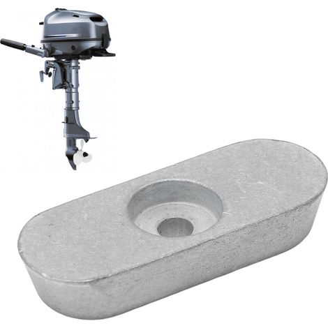 Le bloc d'anode en zinc 68T-45251-00 convient aux moteurs hors-bord Yamaha à quatre temps F6A/F6B/F8C. (1/5)