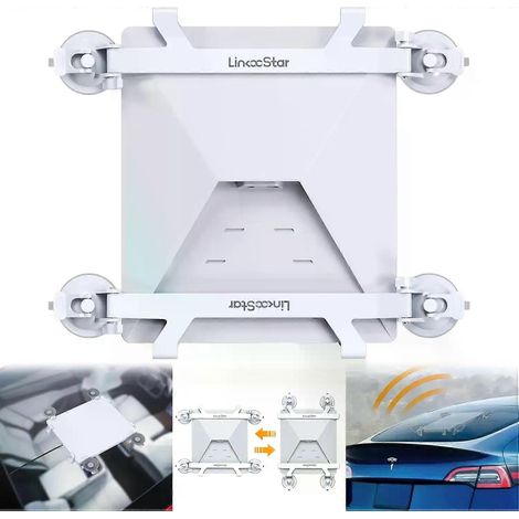 Kit de fixation pour voiture Starlink Mini, kit Internet Starlink, fixation par ventouse pour camping-car, bateaux et avions (1/4)