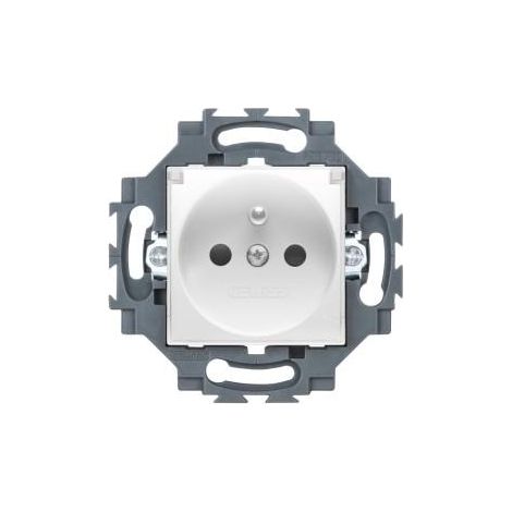 PRISE STD FRANCAIS 2P+T 16A IP40 BLANC GEWISS GW35213W