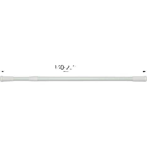 Tringle de Douche, Longueur Ajustable, Installation Sans Perçage, 140-260cm (1/2)