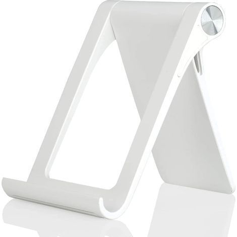 Support de téléphone portable réglable à angles multiples (blanc) (1/3)