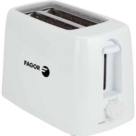 Flexitoast 650-W-Toaster mit 2 Schlitzen und 6 Bräunungsstufen (inkl. herausnehmbarem Tablett und einziehbarem Kabel)