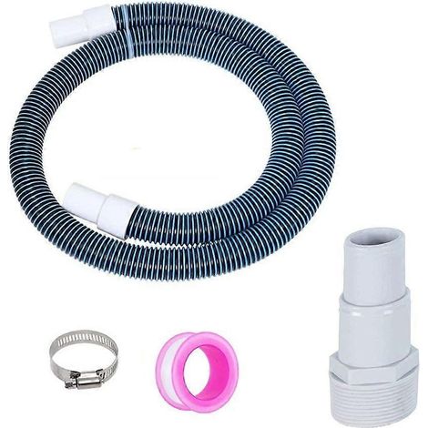 Tuyau accessoire pour piscine 1,25/1,5 pouce, tuyau de rechange pour pompe de piscine