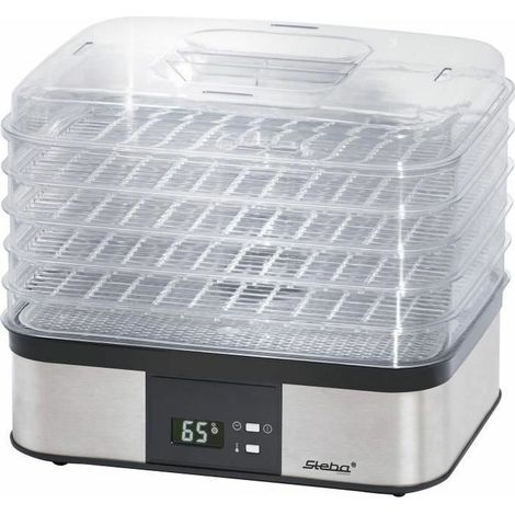 Deshidratador alimentario Steba inox 350W 5 niveles (1/3)